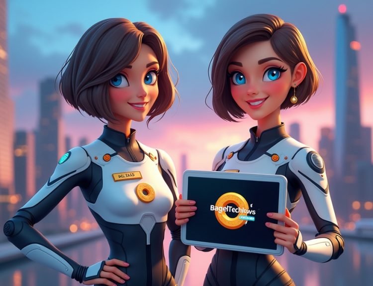 kristine mitchell bageltechnews social media