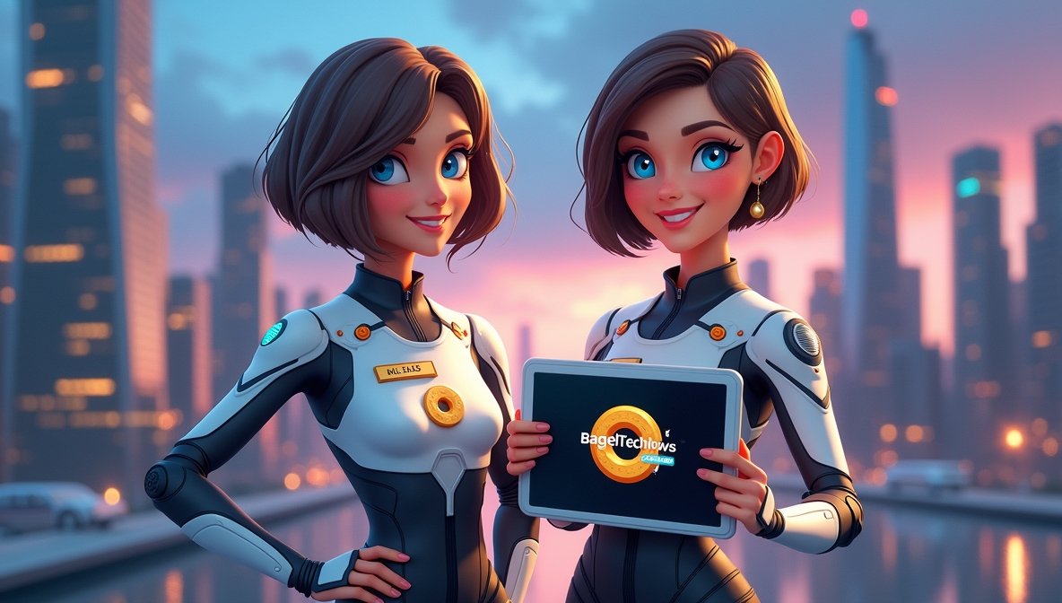 kristine mitchell bageltechnews social media