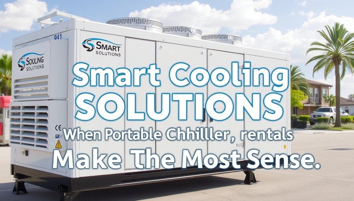Smart Cooling Solutions When Portable Chiller Rentals Make the Most Sense